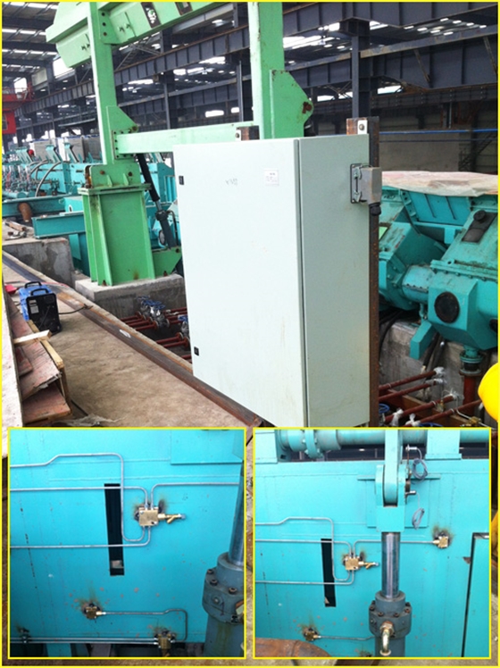 江蘇油氣潤滑客戶現(xiàn)場使用華順油氣潤滑