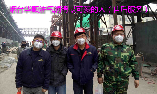 煙臺華順油氣潤滑售后服務(wù)人員