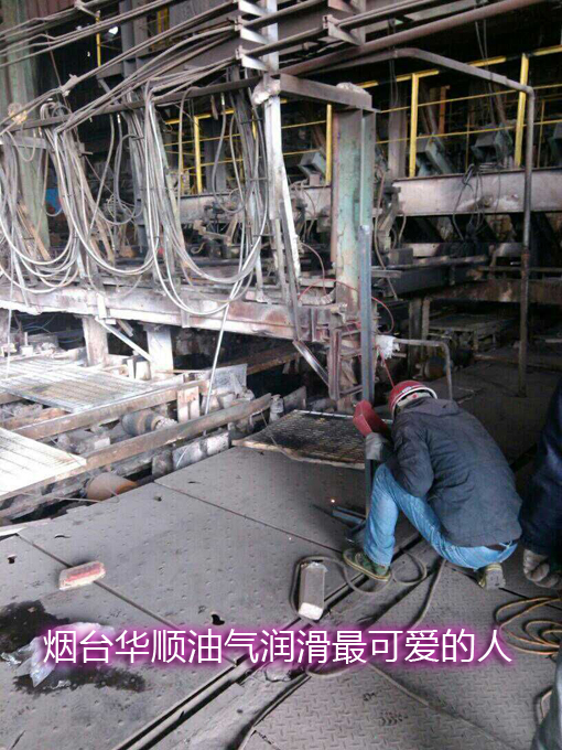 煙臺華順油氣潤滑現(xiàn)場安裝